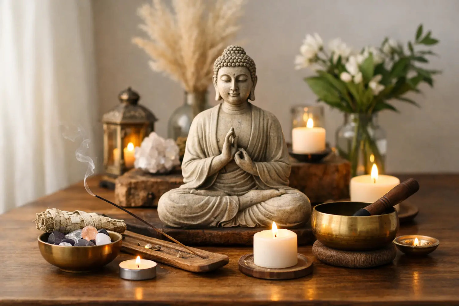 How to Style a Spiritual Home Altar