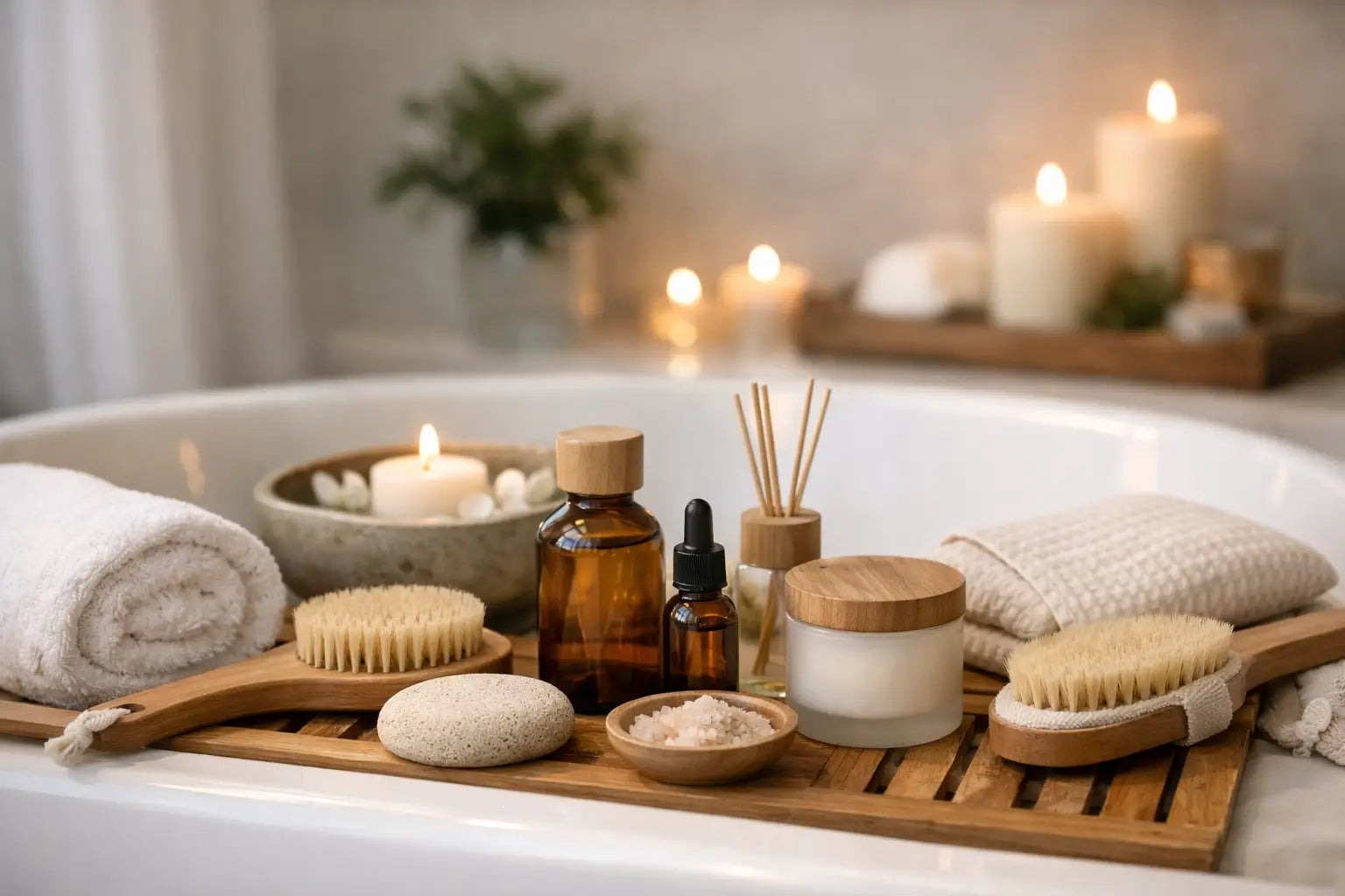 12 Best Bath Accessories for Home Spa
