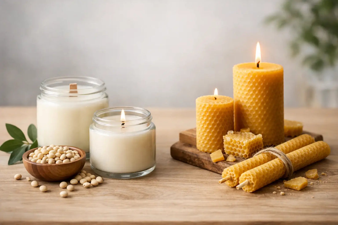 Soy Candles vs Beeswax for Your Home Ritual