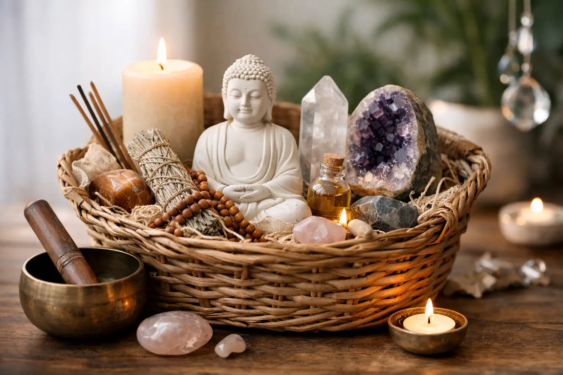 Spiritual Gift Baskets With Meaning and Glow