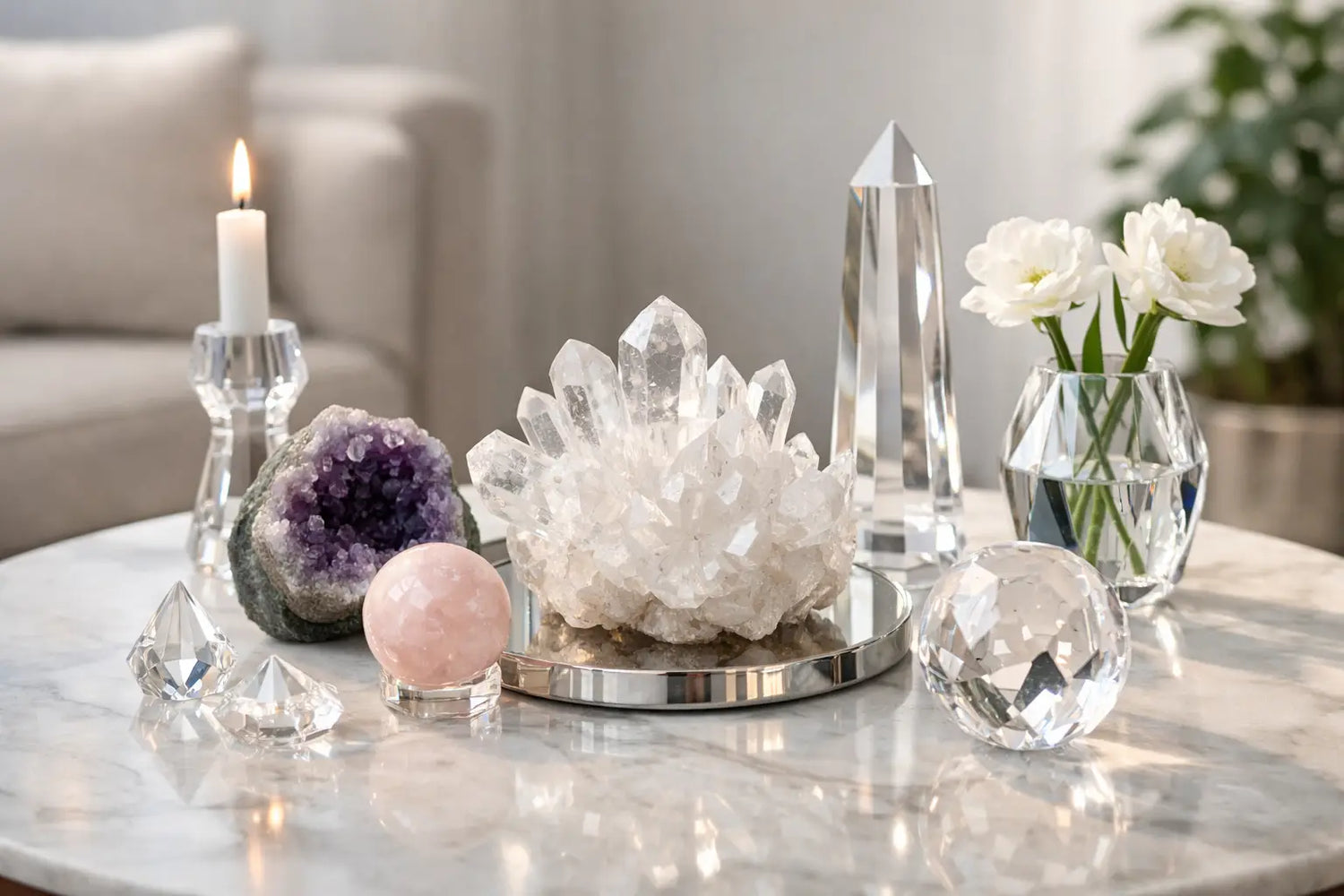 A Stylish Guide to Crystal Home Decor