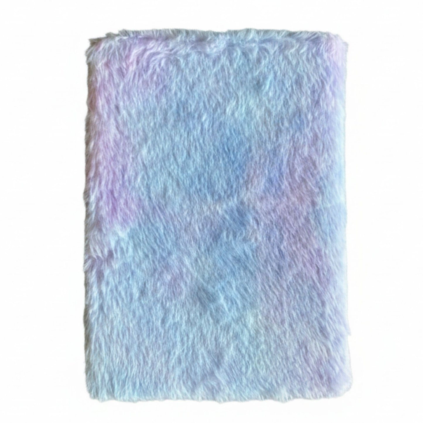 Pastel plush “Dream Decoder” journal with glowing silver all-seeing eye embroidery