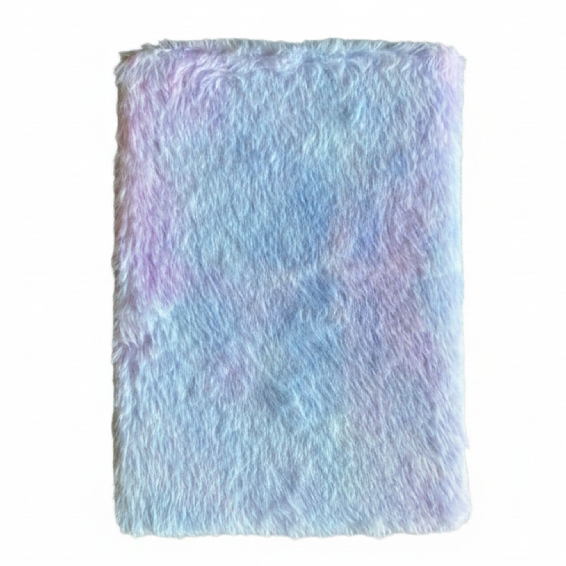 Pastel plush “Dream Decoder” journal with glowing silver all-seeing eye embroidery