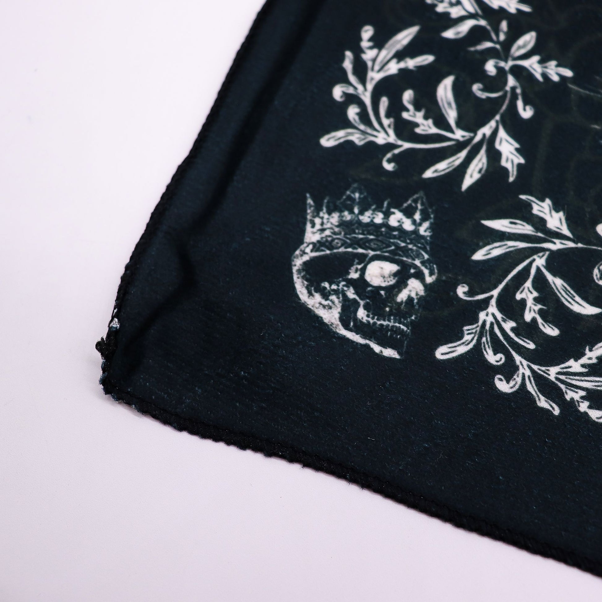 75×75cm Ancient Witch tarot cloth with detailed mystical sigils & symbols