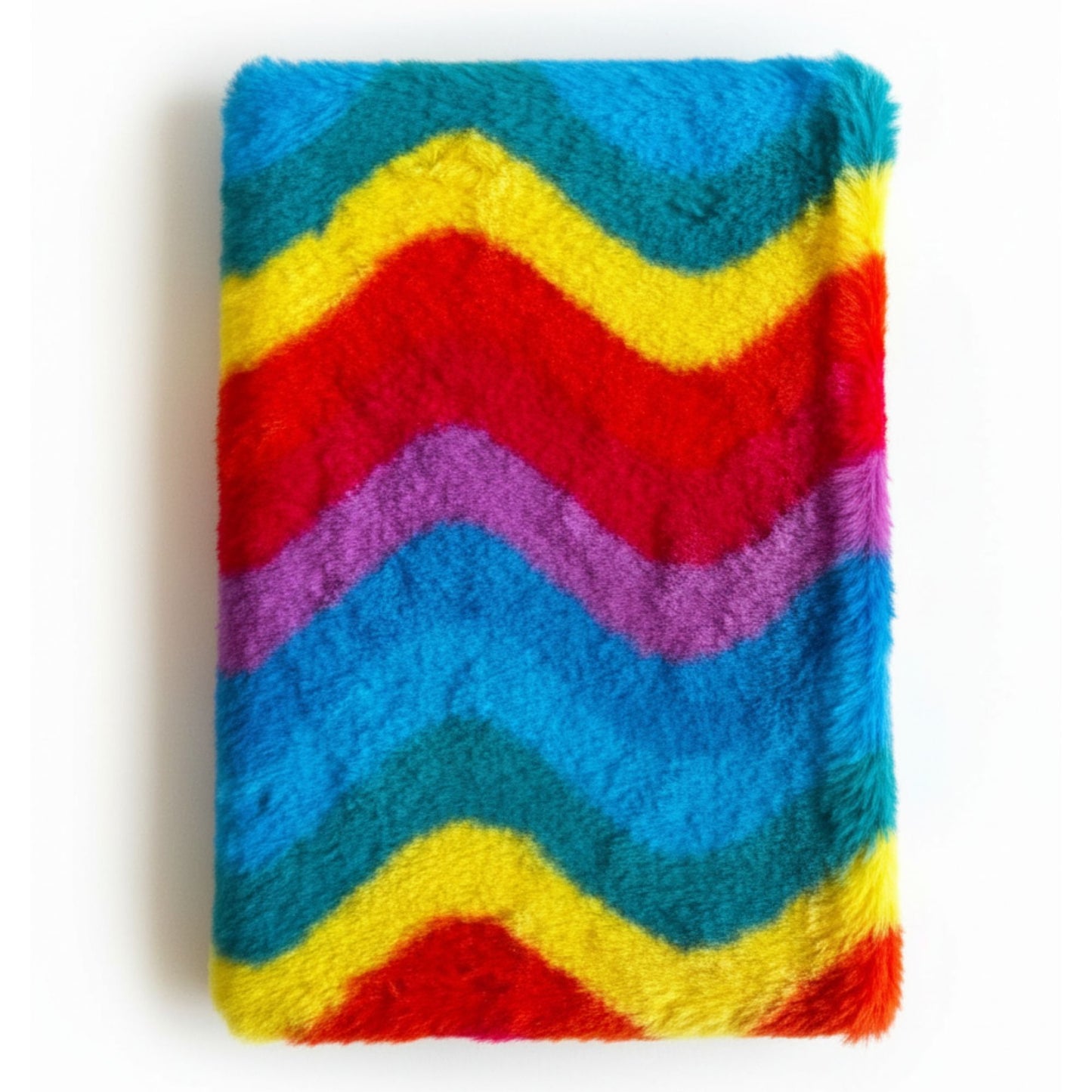 Fluffy rainbow plush “Magic In My Mind” journal