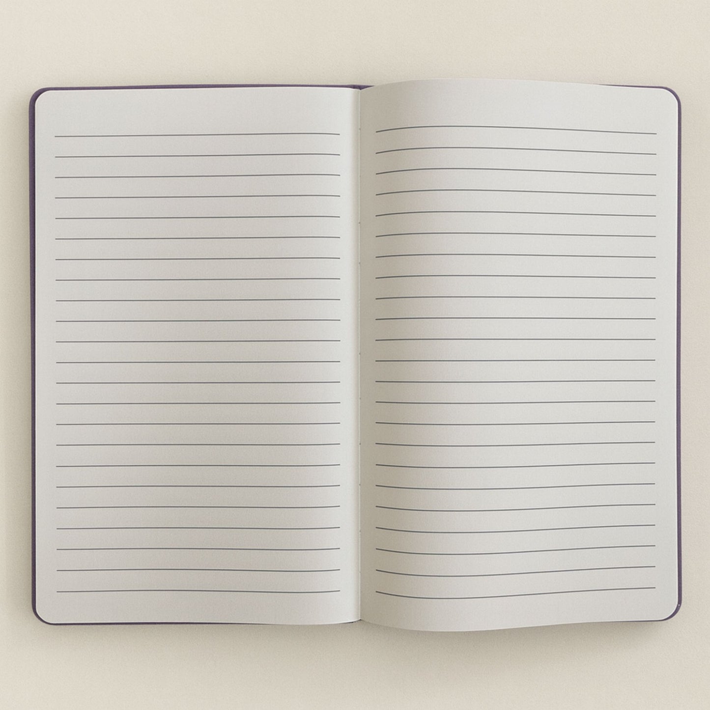 Plush lavender velvet notebook with glowing silver “Believe in Yourself” script