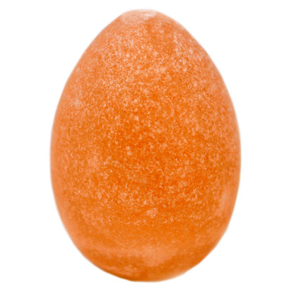 Himalayan Egg Deodorant Stone displayed on wooden tray with fresh herbs and natural linen, evoking pure, eco-conscious wellness