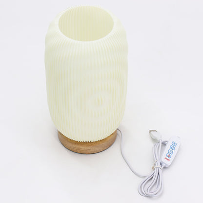 USB cable connected to laptop or power bank, highlighting convenient portable power source
