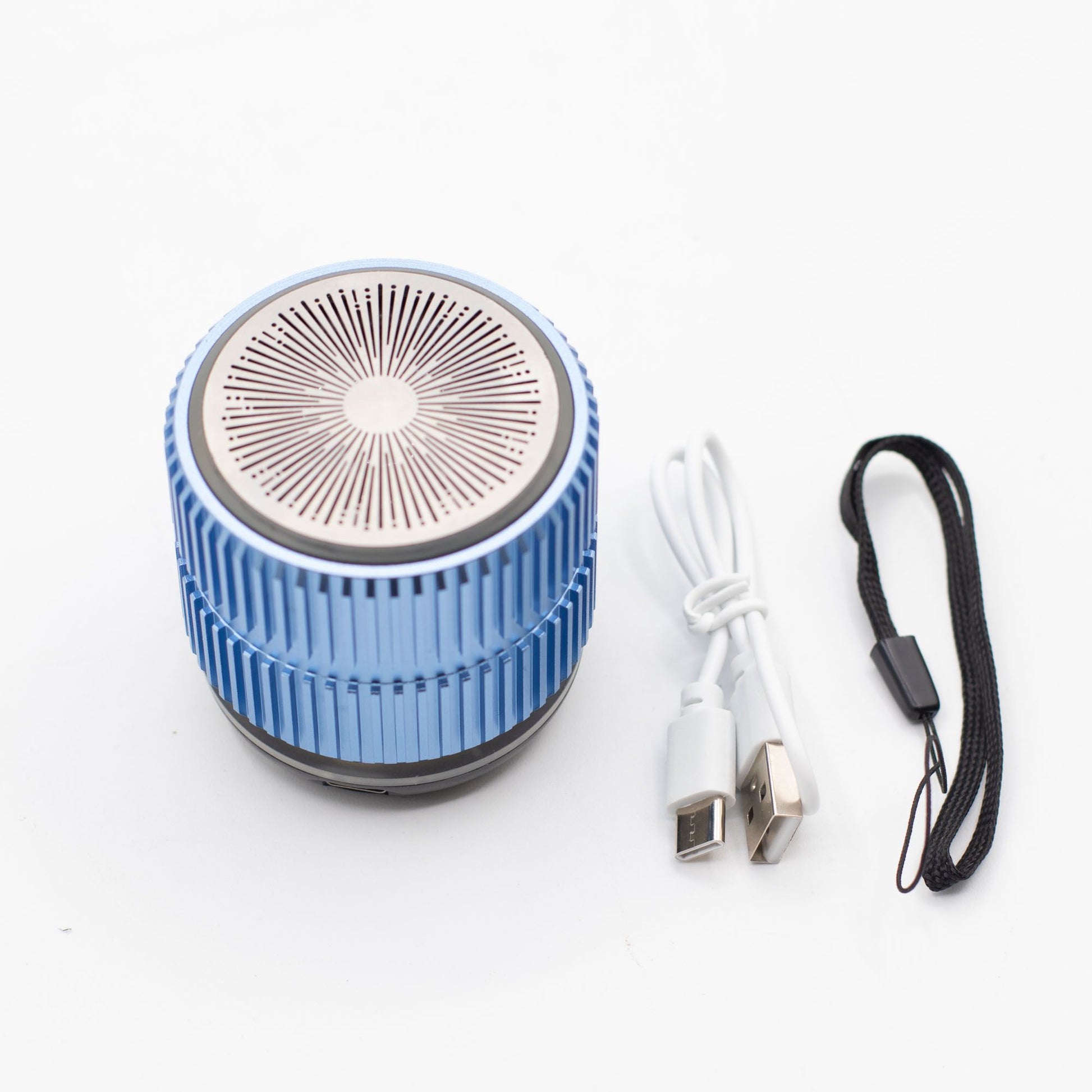 Rear view highlighting USB charging port, built-in 500mAh battery indicator and sturdy build