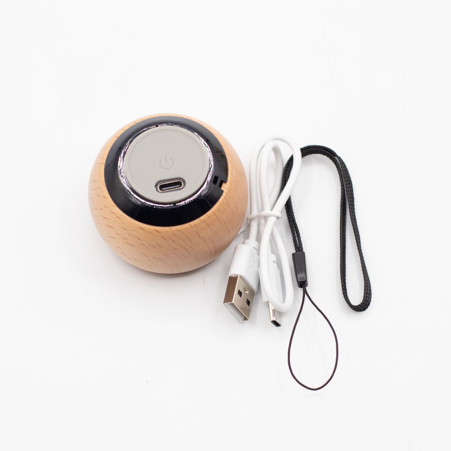 Wooden Mandela Effect Mini Speaker – Natural Wood 3W Bluetooth