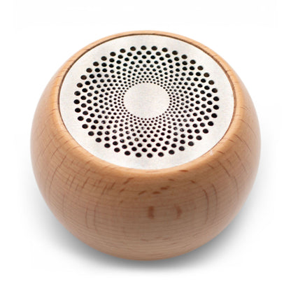 Wooden Mandela Effect Mini Speaker – Natural Wood 3W Bluetooth